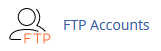 Comment changer le quota FTP de l'utilisateur dans cPanel — 1