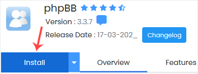 Comment installer le forum phpBB via Softaculous dans SiteWorx — 3