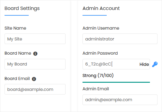 Comment installer le forum MyBB via Softaculous dans SiteWorx — 5