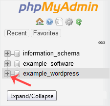 Comment supprimer une table de base de données via phpMyAdmin dans cPanel — 2