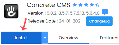 How to Install Concrete CMS via Softaculous in cPanel — 3