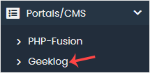 How to Install Geeklog via Softaculous in cPanel — 2