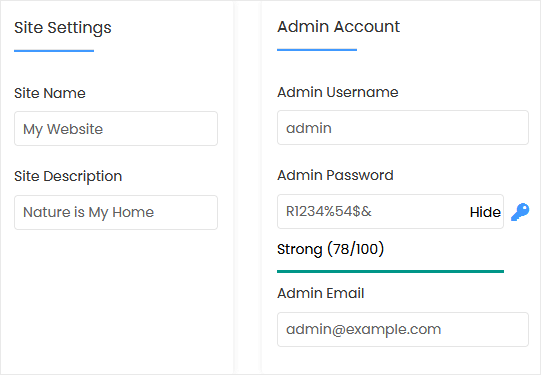 How to Install PopojiCMS via Softaculous in cPanel — 5