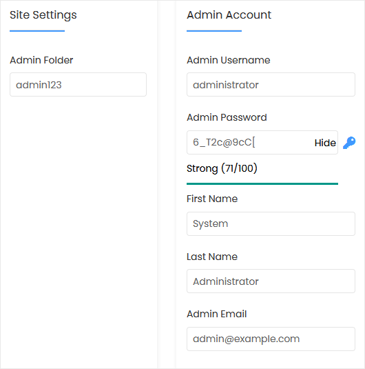 Comment installer OctoberCMS via Softaculous dans cPanel — 5