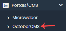 Comment installer OctoberCMS via Softaculous dans cPanel — 2