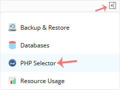 Plesk-CL-PHP-Selector-menu.gif